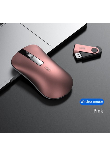 Kablosuz Bluetooth Fare Şarj Edilebilir Sessiz Bilgisayar Ofis Oyunu Sevimli MacBook Asus Lenovo Dizüstü Bluetooth Fare (Yurt Dışından)