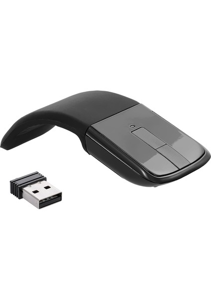 2.4g Kablosuz Fare USB Ark Fare Dokunmatik Fonksiyonlu Katlanır Optik Fareler USB Alıcı ile Pc Dizüstü Bilgisayar Için Bükme Fare (Yurt Dışından) fiyatları