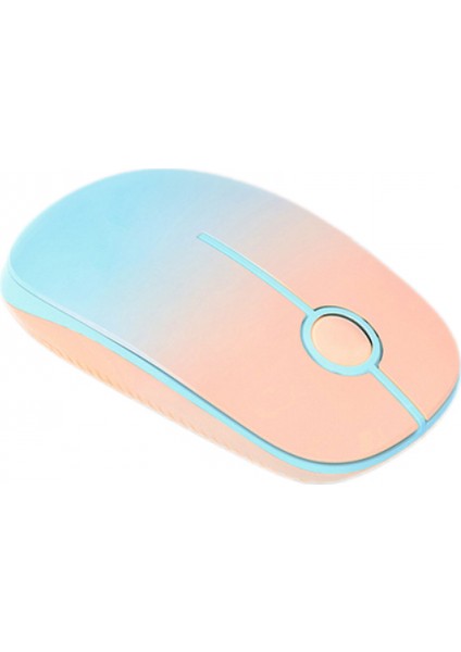 Mac, MacBook Pro/air, iPad ve Pc Için Gradient Kablosuz Bluetooth Fare - Sessiz Tıklamalı ve Rahat Kablosuz Fare - Apple Kablosuz Fare Dpı 1600 ile Uyumlu - Degrade Mavi (Yurt Dışından)