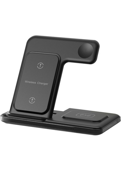 20W Katlanabilir Kablosuz Şarj Cihazı iPhone 14 13 12 11 Xs Xr x 8 Apple Watch 8 Pro 3 In 1 Hızlı Şarj Standı Dock Istasyonu (Yurt Dışından)
