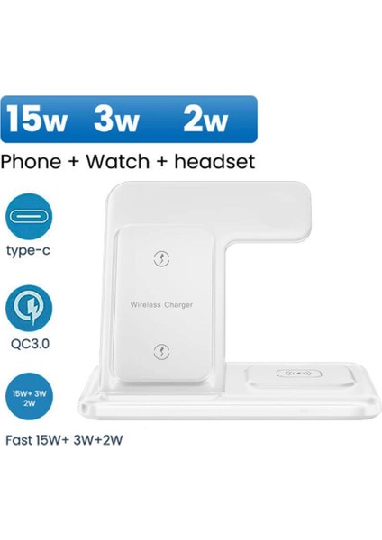 20W Katlanabilir Kablosuz Şarj Cihazı iPhone 14 13 12 11 Xs Xr x 8 Apple Watch 8 Pro 3 In 1 Hızlı Şarj Standı Dock Istasyonu (Yurt Dışından) modelleri