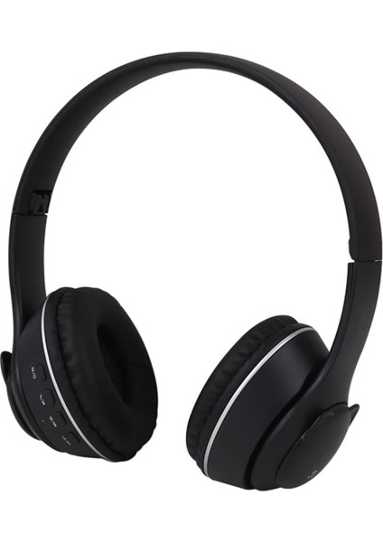 Kulaklık Kablosuz Kulaklık Kablosuz Bluetooth Kablosuz Kulaklık Bilgisayar Aksesuarları Siyah (Yurt Dışından)