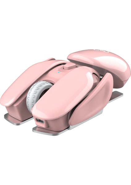 Kablolu Oyun Faresi Sessiz Tıklama, 3 Ayarlanabilir Dpı'lı Ergonomik Kablolu USB Bilgisayar Faresi, Nefes Alan LED Işık, Pc, Dizüstü Bilgisayar, Bilgisayar ile Uyumlu 4 Düğme (Yurt Dışından)
