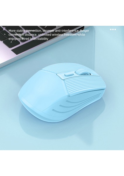 Kaymaz Tablet Dizüstü Fareler Beyaz Kablosuz Fare USB Alıcılı Taşınabilir Pc Mause Şarj Edilebilir Tüketici Elektroniği Sessiz (Yurt Dışından) fırsatları