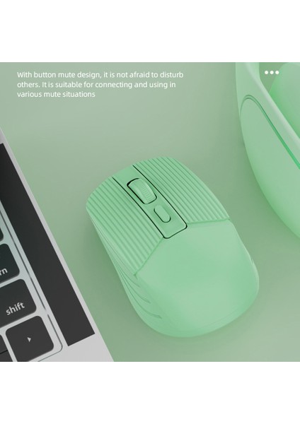 Kaymaz Tablet Dizüstü Fareler Beyaz Kablosuz Fare USB Alıcılı Taşınabilir Pc Mause Şarj Edilebilir Tüketici Elektroniği Sessiz (Yurt Dışından) indirimleri