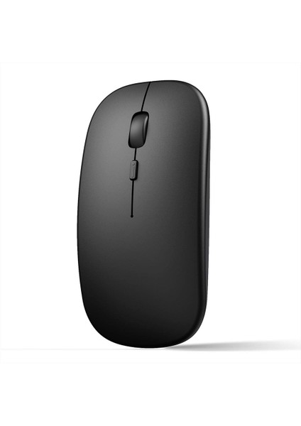 Dizüstü Bilgisayar Pc Için Kablosuz Şarj Edilebilir Fare, Ince Mini Gürültüsüz Kablosuz Fare, Ev/ofis Için 2.4g Fareler (Yurt Dışından)