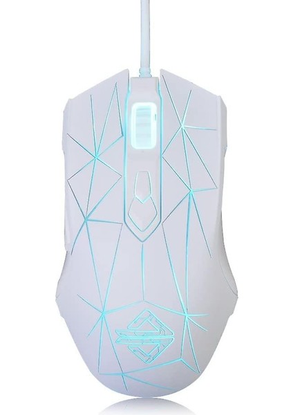 AJ52 Watcher Rgb Gaming Mouse, Programlanabilir 7 Tuşlu, Ergonomik LED Aydınlatmalı USB Oyuncu Faresi Bilgisayar Laptop Pc, Windows Mac Os Linux Için (Yurt Dışından)
