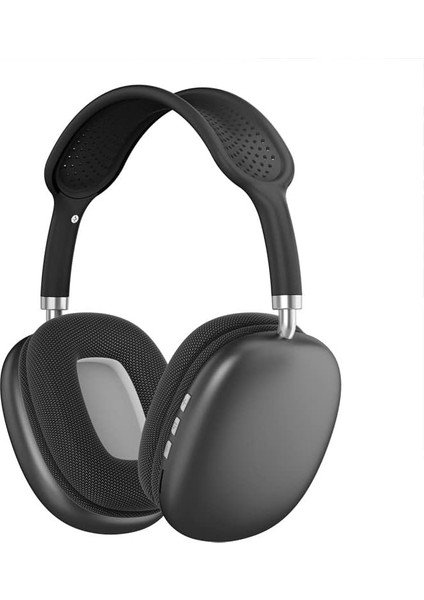 Bluetooth Kulaklık Kulaklık Bluetooth Kablosuz Blu P9 Stereo Tws Bluetooth Kulaklık Kablosuz Başa Monte Kulaklık Mikrofonlu Subwoofer Kulaklık (Renk: Newp9 Siyah) (Yurt Dışından)