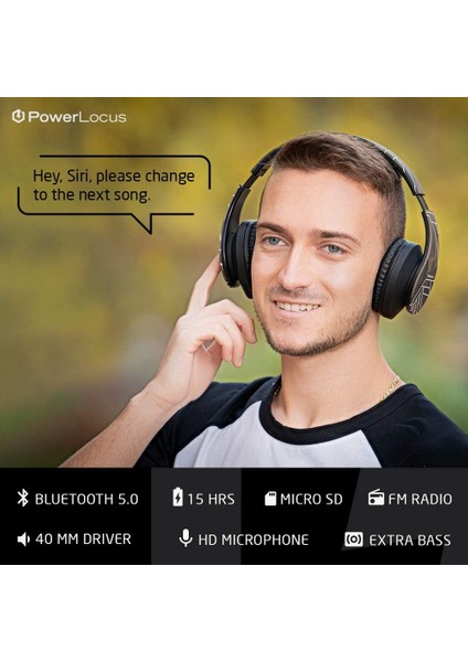Bluetooth Kulak Üstü Kulaklıklar, Kablosuz Stereo Katlanabilir Kulaklıklar Dahili Mikrofonlu Kablosuz ve Kablolu Kulaklıklar, Mikro Sd/tf, Iphone/samsung/ipad/pc Için Fm (Camo) (Yurt Dışından)