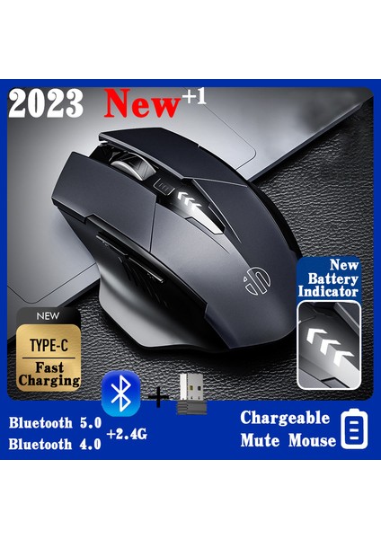 2023 Yeni Kablosuz Bluetooth Iş Ofis Faresi Ergonomik Optik Sessiz Bluetooth 5.0 Pc Iş Ofisi Kablosuz Faresi (Yurt Dışından) fiyatları