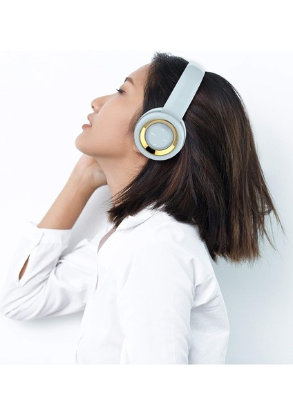 Premium Lyrix Kablosuz Bluetooth Kulak Üzerinden Ses Kontrolü Konforlu Yastıklı Stereo Kulaklıklar; Kulaklık (Yurt Dışından) fırsatları