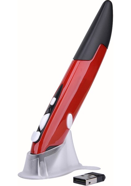 Pr-06 3'ü 1 Arada Stylus Kalem Rf 2.4ghz Kablosuz Fare Sunumu Uzaktan Ppt Tıklayıcı (Yurt Dışından)