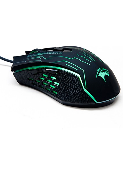 3200 Dpı Sessiz Tıklama USB Kablolu Oyun Faresi Gamer Ergonomi 6 Düğmeler Opitical Bilgisayar Pc Faresi Mac Dizüstü Oyun Lol Dota 2 (Yurt Dışından)
