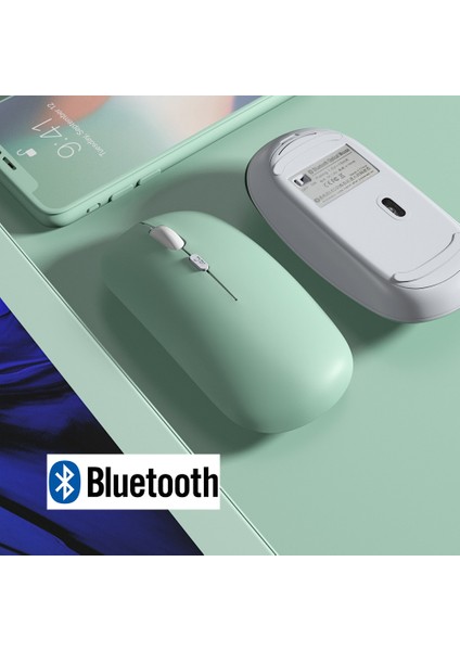 Kablosuz Bluetooth Fare iPad Samsung Huawei Lenovo Mipad Android Windows Tablet Pil Dizüstü Dizüstü Bilgisayar Için Fare (Yurt Dışından)