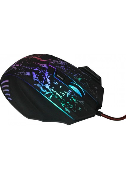 Dpı 7 Düğme LED Optik USB Kablolu Oyun Faresi Pro Gamer Için (Yurt Dışından)