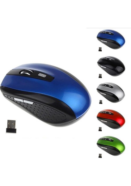 Fare Tablet Dizüstü Ofis Dizüstü Bilgisayar Faresi Için Çift Pil Tek Modlu Sessiz Ince Kablosuz Fare (Yurt Dışından)