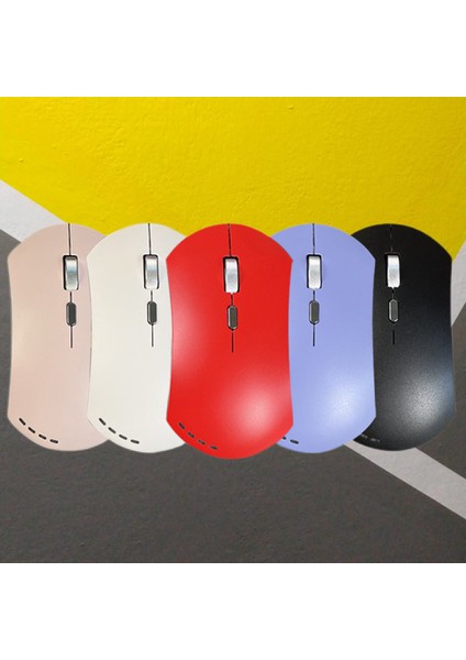 Bluetooth Kablosuz Fare Sessiz Şarj Edilebilir Kablosuz Fare, Dizüstü Bilgisayar/pc/mac/ipad Pro/bilgisayar Için Bluetooth Kablosuz Fare Açık Pembe (Yurt Dışından)
