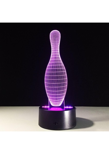 Çocuklar Için 3D Illusion LED Gece Lambası, 7 Colo Bowling Topu (Yurt Dışından) fiyatları