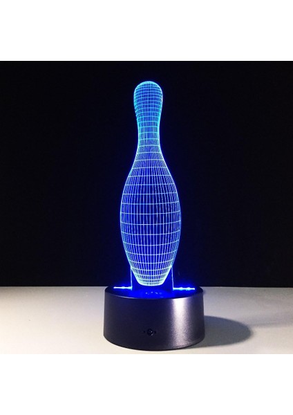 Çocuklar Için 3D Illusion LED Gece Lambası, 7 Colo Bowling Topu (Yurt Dışından) fırsatları