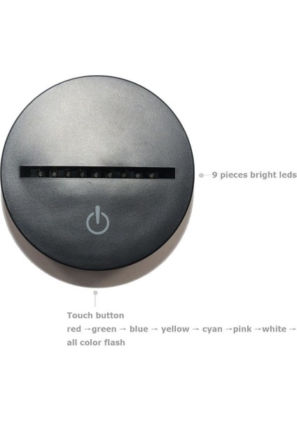 3D Piyano Gece Lambası USB Dokunmatik Anahtar Dekor Masası (Yurt Dışından) fırsatları