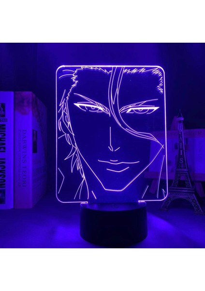 Anime Bleekmiddel Sosuke Aizen Lambası Cool 3D Illusi (Yurt Dışından)