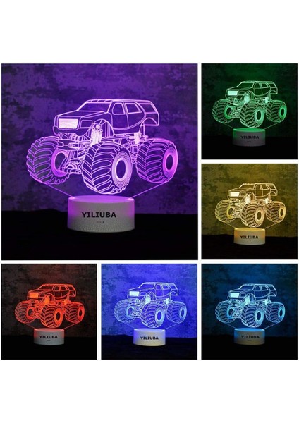 Erkek Yatak Odası Gece Lambası Çocuk Odası Aralık Için 3D Lambalar (Yurt Dışından) modelleri