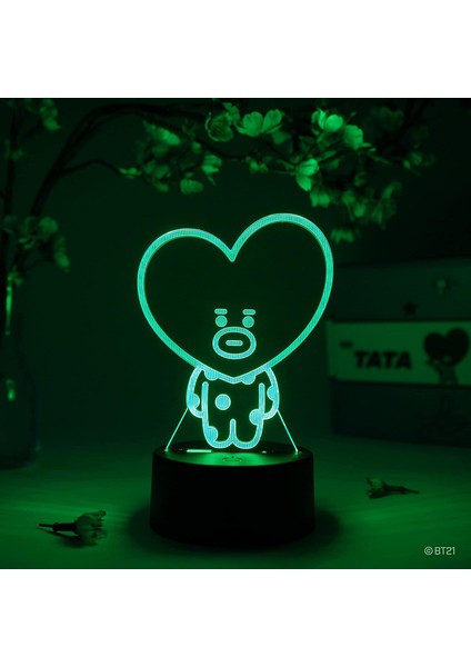 Tata LED Lamba – BT21 – Lamba Figürlü Gece Lambası, 16 (Yurt Dışından)