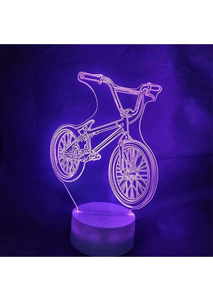 3D Bisiklet Bisiklet Araba Gece Lambası Masa Lambası Dekor T (Yurt Dışından) modelleri