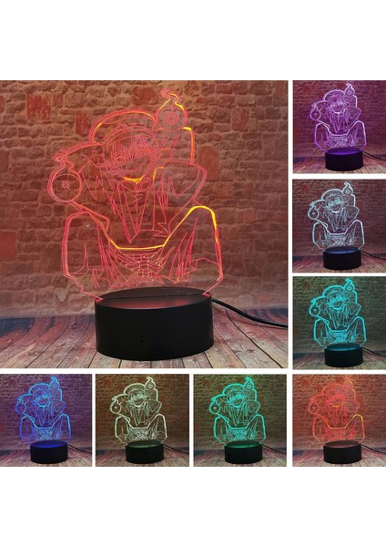 Anime Tuvalet Bağlı Hanako Kun Lambası - 3D LED Aksiyon (Yurt Dışından)