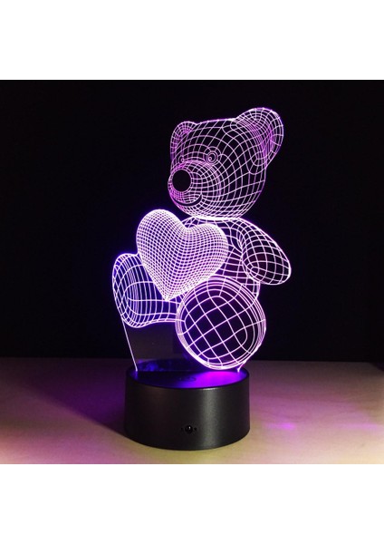 Teddy Bear Gece Işıkları Çocuklar Için Hediyeler Kadınlar Anne G (Yurt Dışından) fiyatları