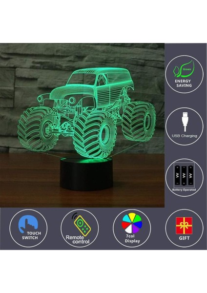 3D Optik Illüzyon Real Madrid Futbol Gecesi Lig Canavar Kamyon (Yurt Dışından) fiyatları