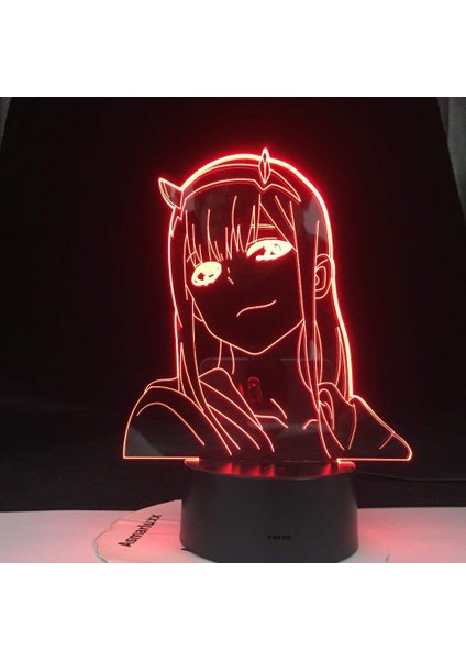3D Çocuk Illusion Gece Lambası, Anime 3D Lamba Zer Dokunmatik Kontrol (Yurt Dışından)