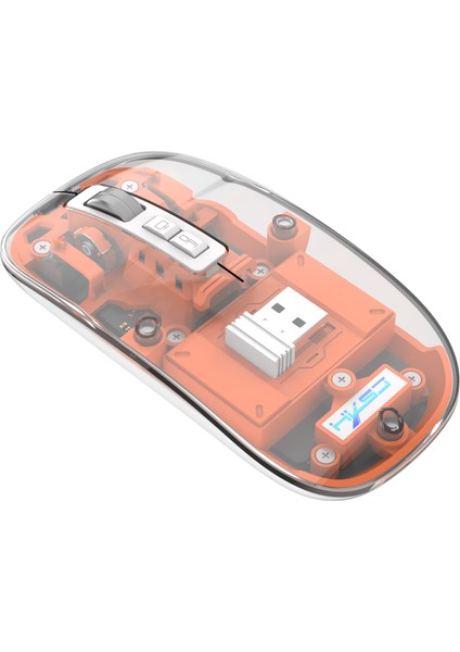 Şeffaf Oyun Faresi 2.4g Kablosuz Fare Rgb Işık ile Pc Gamer Dizüstü Bilgisayar Aksesuarları Için Şarj Edilebilir Fare (Yurt Dışından) fiyatları