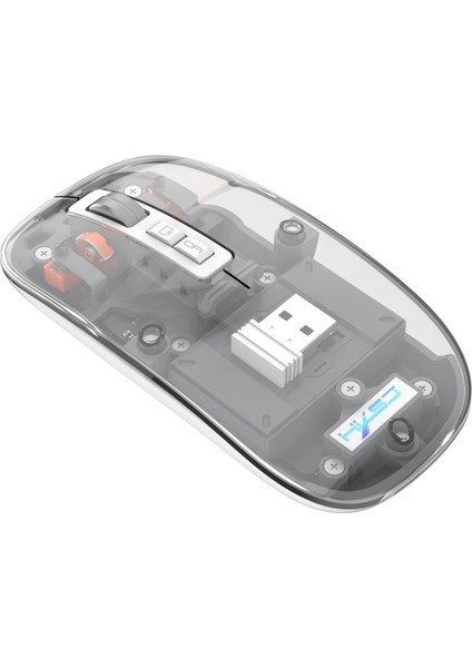 Şeffaf Oyun Faresi 2.4g Kablosuz Fare Rgb Işık ile Pc Gamer Dizüstü Bilgisayar Aksesuarları Için Şarj Edilebilir Fare (Yurt Dışından) modelleri