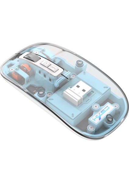 Şeffaf Oyun Faresi 2.4g Kablosuz Fare Rgb Işık ile Pc Gamer Dizüstü Bilgisayar Aksesuarları Için Şarj Edilebilir Fare (Yurt Dışından) fırsatları