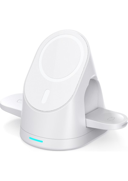 3 In 1 Manyetik Kablosuz Şarj Istasyonu 15W Tip C Katlanabilir Şarj Tutucu Apple Telefon iPhone 12 13 14 Pro Max Mini Için Standı (Yurt Dışından) fiyatları