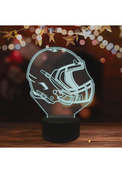 , Müzik 3D LED Masa Lambası, Caz Trompet I 8" x 10" Siyah Taban Futbol Güvenliği Kafa Parçası Oyuncu Ekipmanları (Yurt Dışından) fırsatları