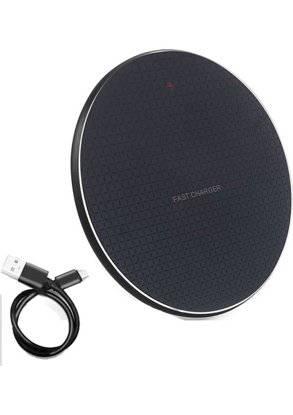 10W Qı Hızlı Kablosuz Şarj Cihazı iPhone Xs Xr x 8 Telefon Kablosu Şarj Cihazı Şarj Pedi Için Huawei P30 Pro Samsung S10 S9 Xiaomi Mi 9 (Yurt Dışından)