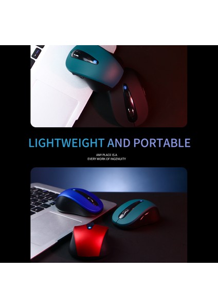 Orzerhome Bluetooth 5.2 Kablosuz Çift Modlu Fare 1600 Dpı Ayarlanabilir Alıcı 2.4 Ghz USB Bilgisayar Fareler Dizüstü Oyun Faresi (Yurt Dışından) fiyatları