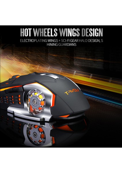 Kablosuz Oyun Faresi 2400 Dpı Şarj Edilebilir Ayarlanabilir 7 Renk Arka Işık Solunum Oyun Faresi Oyun Fareleri Pc Dizüstü Bilgisayar Için (Yurt Dışından) fırsatları