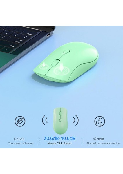 Ryra Slient Kablosuz 2.4g Şarj Edilebilir Bilgisayar Fare USB Ergonomik Oyun Fareleri Oyun Faresi Bilgisayar Dizüstü Masaüstü Pc (Yurt Dışından) fiyatları