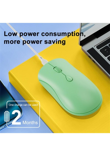 Ryra Slient Kablosuz 2.4g Şarj Edilebilir Bilgisayar Fare USB Ergonomik Oyun Fareleri Oyun Faresi Bilgisayar Dizüstü Masaüstü Pc (Yurt Dışından) fırsatları