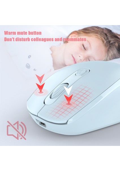 2.4ghz Kablosuz Oyun Faresi 1600DPI Iş Dizüstü Masaüstü Ev Ofis Ergonomik Sessiz Fareler Bilgisayar Için USB Alıcılı (Yurt Dışından) fırsatları