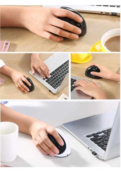 Dikey Kablosuz Fare Sessiz Şarjlı Fare 2.4g Optik Kablosuz Fare, 800/1200/1600 Dpı, Dizüstü Bilgisayar, Mac, Pc, Masaüstü (Sağ El, Büyük), Blu Için Dikey Bilgisayar Kablosuz Fare (Yurt Dışından) fiyatları