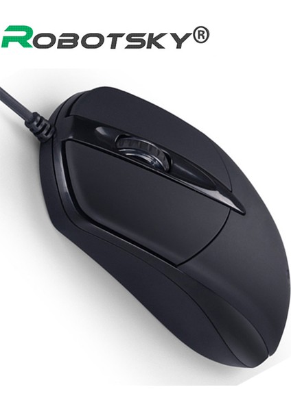Evrensel USB Kablolu Oyun Faresi 1200 Dpı 3 Düğmeler Oyun Pc Dizüstü Bilgisayar Aksesuarları Için LED Optik Ergonomi Fare (Yurt Dışından)