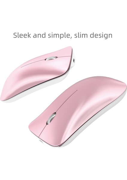 Yeni Fare Şarj Edilebilir Sessiz Bluetooth Fare Çift Modlu Bluetooth 2.4g Kablosuz Fare Ofis Oyunları Için Uygun (Yurt Dışından) modelleri