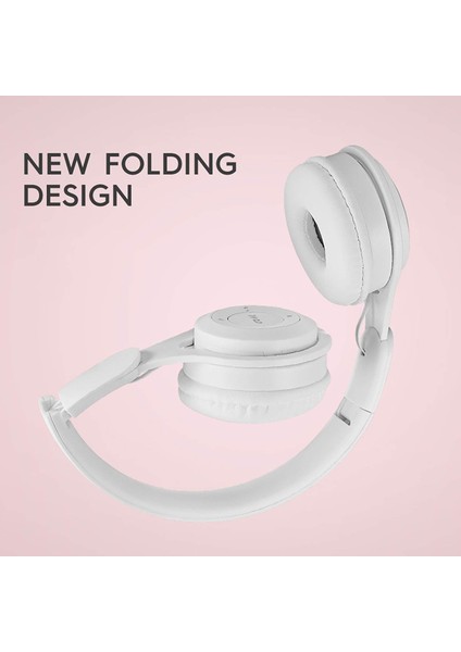M6 Kablosuz Katlanabilir Kulaklık Makaron Ağır Bas Bluetooth Oyun Kulaklığı, Ev Ofis Için Kablosuz Kulak Üstü Kulaklık, 150 Saat Uzun Bekleme Süresi Kırmızı (Yurt Dışından)