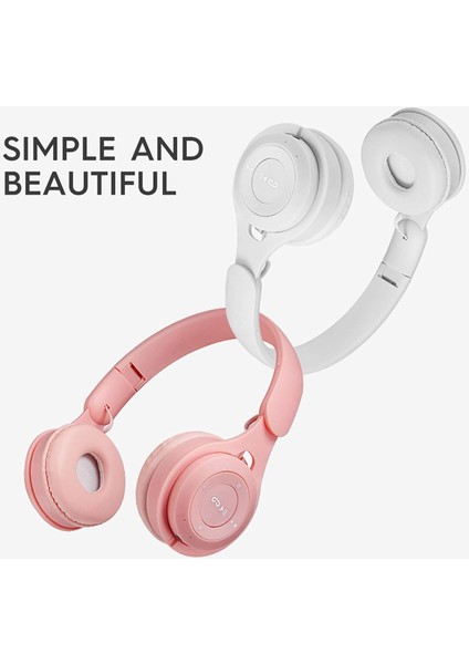 M6 Kablosuz Katlanabilir Kulaklık Makaron Ağır Bas Bluetooth Oyun Kulaklığı, Ev Ofis Için Kablosuz Kulak Üstü Kulaklık, 150 Saat Uzun Bekleme Süresi Kırmızı (Yurt Dışından)