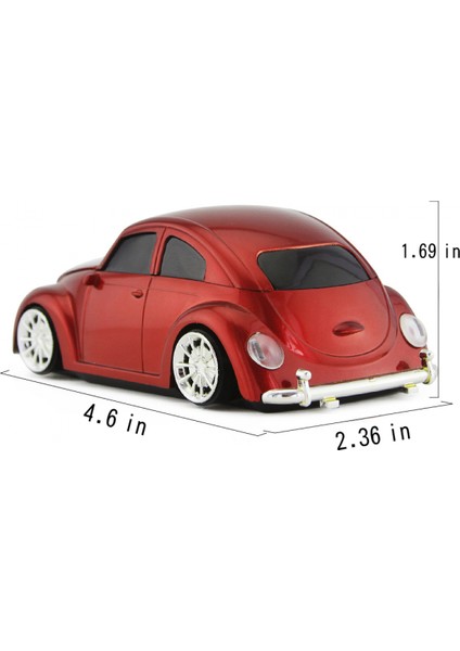 Beetle Araba Faresi/volkswagen Beetle/2.4g Kablosuz Fare Mavi (Yurt Dışından) fiyatları