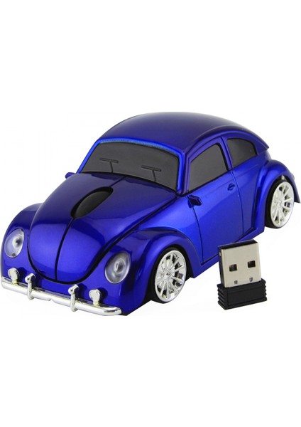 Beetle Araba Faresi/volkswagen Beetle/2.4g Kablosuz Fare Mavi (Yurt Dışından) fırsatları